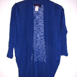 Blue Cardigan Sweater